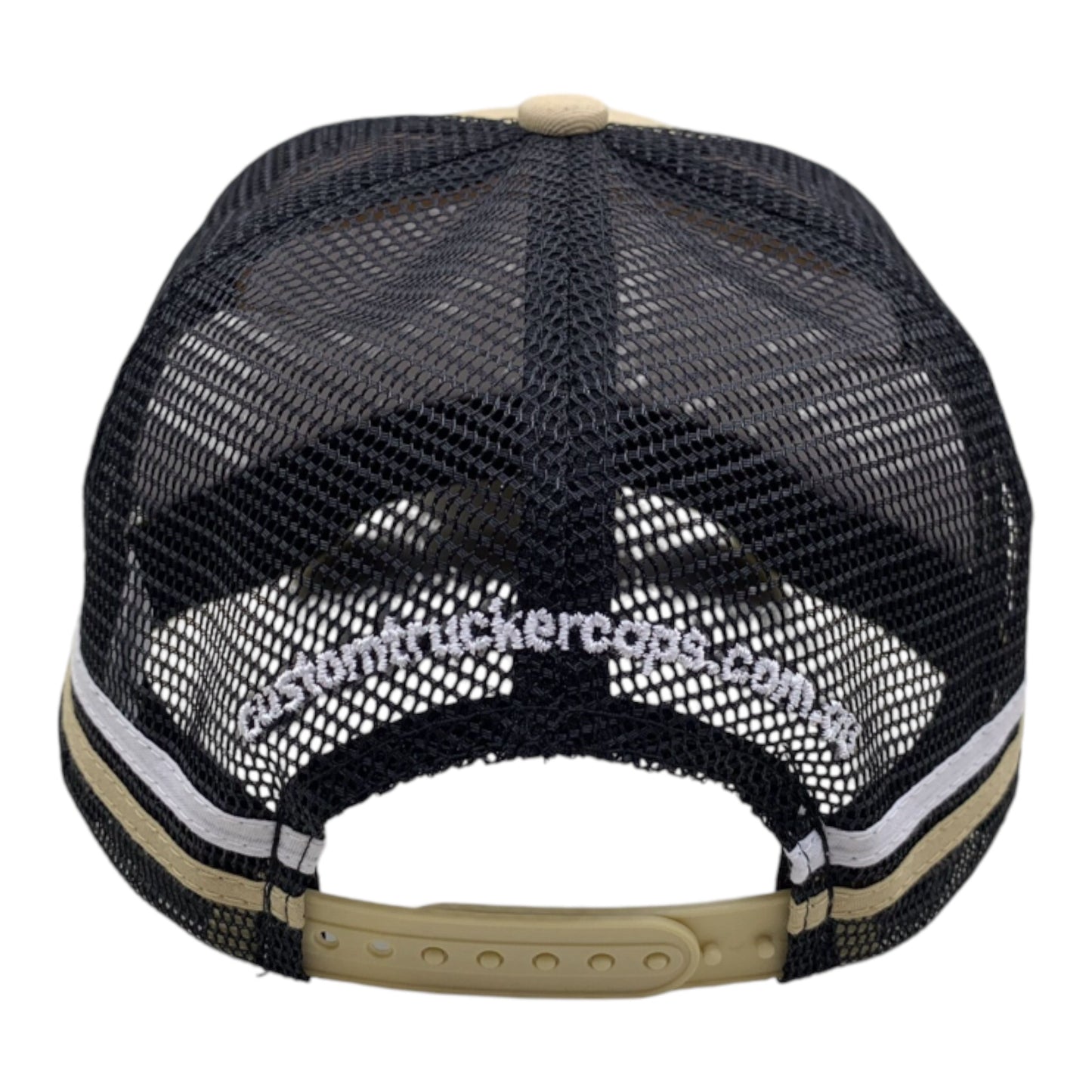 Trucker Cap - Branded (Custom Trucker Cap) Tan/Black