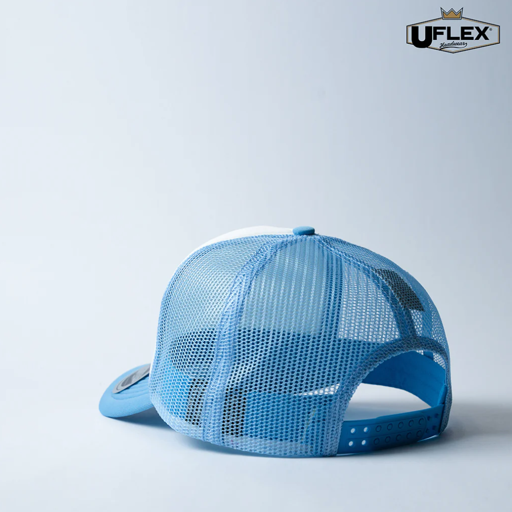 U15502 UFlex Snap Back Trucker - Choose Colour (we can also embellish this with 2D or 3D embroidery - your logo / design / text, minimum 20)