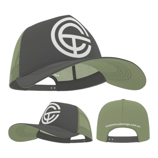 Design Your Own: Choose Colours. Your Logo/Text Embroidered on FRONT and BACK. MINIMUM QTY:50 / $20.20 plus gst per cap