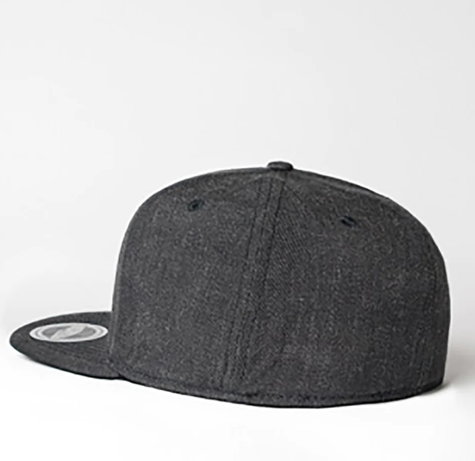 U15604 UFlex Adults Flat Peak 6 Panel Fitted - Choose Colour (we can also embellish this with 2D or 3D embroidery - your logo / design / text, minimum 20)