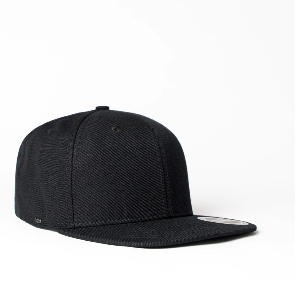 U15604 UFlex Adults Flat Peak 6 Panel Fitted - Choose Colour (we can also embellish this with 2D or 3D embroidery - your logo / design / text, minimum 20)