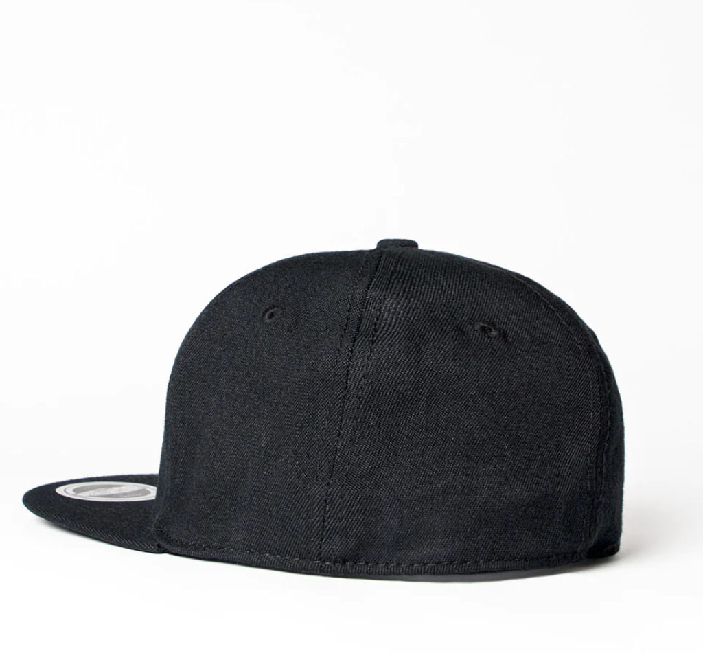 U15604 UFlex Adults Flat Peak 6 Panel Fitted - Choose Colour (we can also embellish this with 2D or 3D embroidery - your logo / design / text, minimum 20)