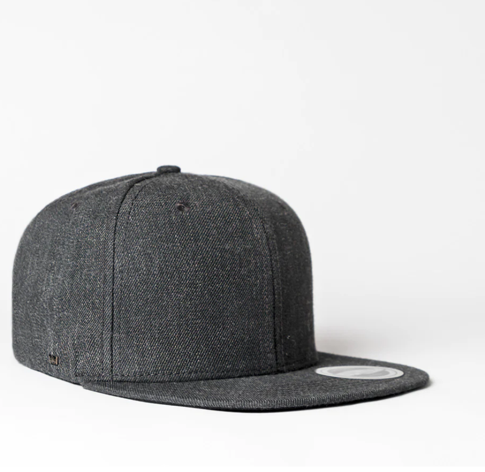U15604 UFlex Adults Flat Peak 6 Panel Fitted - Choose Colour (we can also embellish this with 2D or 3D embroidery - your logo / design / text, minimum 20)
